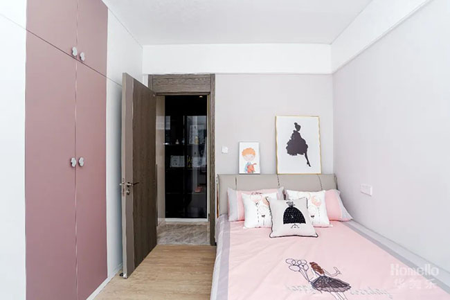 143㎡四居，愛馬仕橙與現(xiàn)代簡約的碰撞，高雅大氣又舒適